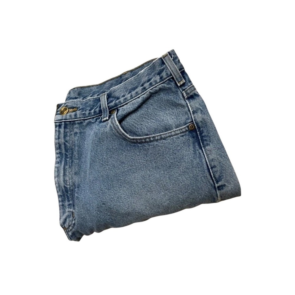 Carhartt Traditional Fit Med‎ Wash Straight Blue Denim Jeans B18 DST Mens 38x28